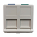 Tripp Lite N042E-WM2-SAT wall plate/switch cover White