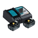 Makita 197570-9 cordless tool battery / charger Battery & charger set