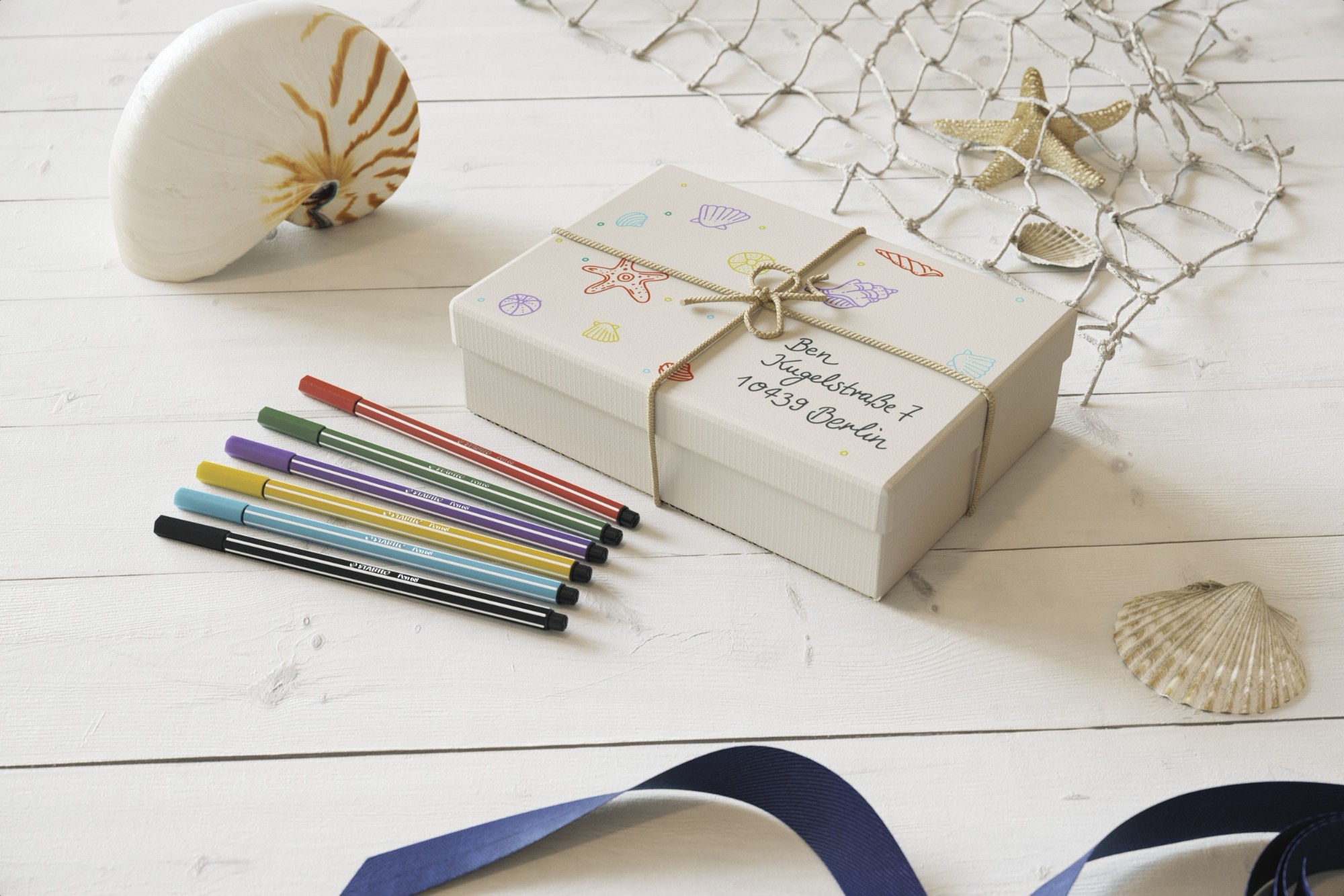 STABILO Pen 68 felt pen Multicolour 10 pc(s)