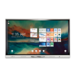 SMART Technologies MX065-V3 Pro Interactive flat panel 165.1 cm (65") LED Wi-Fi 400 cd/m² 4K Ultra HD Black, White Touchscreen Android 11