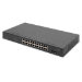Digitus 24-Port Gigabit Netzwerkswitch, 19 Zoll, unmanaged,2 Uplink Ports, SFP