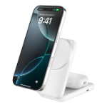 Belkin WIZ038MYWH mobile device charger Headphones, Smartphone White USB Wireless charging Fast charging Indoor