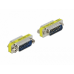 DeLOCK 65112 tussenstuk voor kabels D-Sub 26pin Zilver