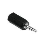 Hama 00122391 tussenstuk voor kabels 2.5mm 3.5mm Zwart