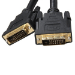 8WARE VGA DVI-D Dual-Link Cable 5m - 28 AWG Dual-link DVI-D Male 25-pin