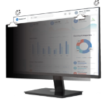 V7 ScreenSentry 23" Magnetic Attach Privacy Filter for Widescreen Monitors - 16:9 Aspect Ratio