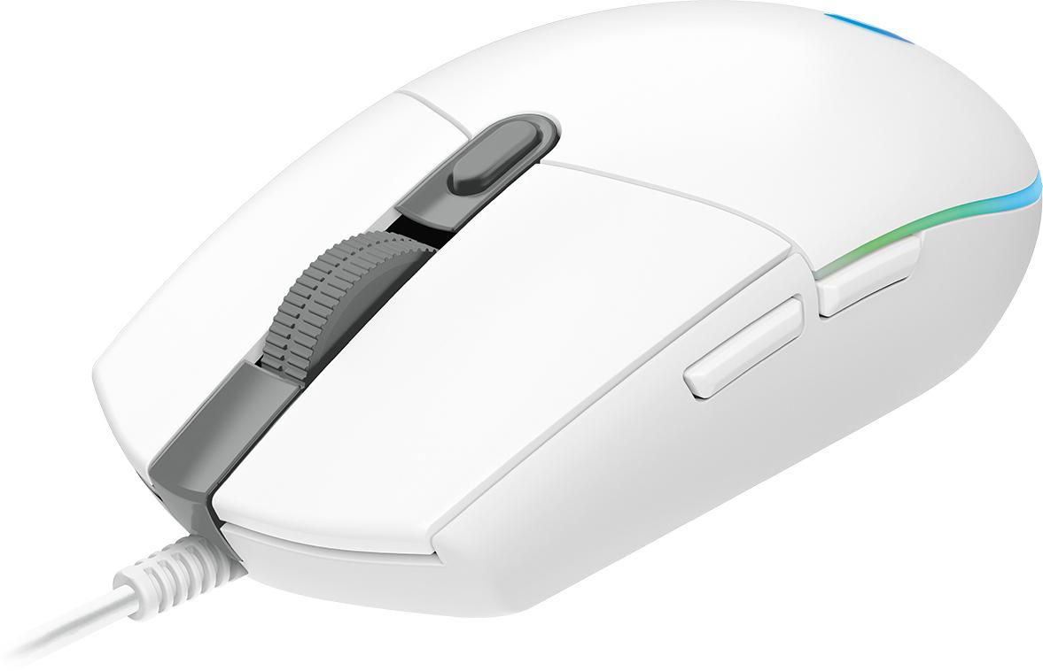 Logitech mouse G102 LIGHTSYNC - white