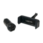 LogiLink PA0133 mobile device charger Black Auto