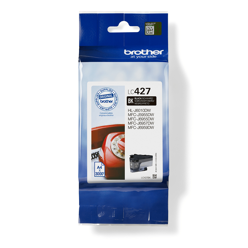 Image of Brother LC-427BK Ink cartridge black, 3K pages ISO/IEC 24711 for...