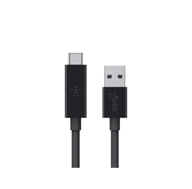 Image of Belkin USB-A - USB-C, 0.9m USB cable USB 3.2 Gen 2 (3.1 Gen 2) USB...