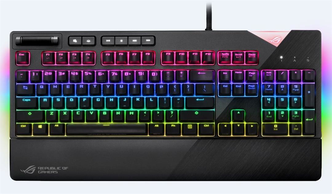 ASUS XA01 ROG Strix Flare keyboard USB QWERTY English Grey ASUS XA01 ROG Strix Flare keyboard USB QWERTY English Grey