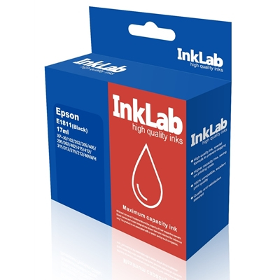 E1811 INKLAB 1811 Epson Compatible Black Replacement Ink