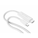 HYPER HyperDrive USB-C to HDMI 4K60Hz Cable - White