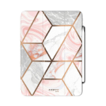 i-Blason Cosmo IPADPRO2020-11.0- -PEN-MARBLE tablet case 11" Flip case Pink, Marble color