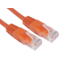 Cables Direct UTP CAT5e 1m networking cable Orange U/UTP (UTP)