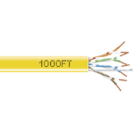Black Box EYN854A-PB-1000 networking cable Yellow 12000" (304.8 m) Cat5e