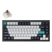 Keychron Q1 Max keyboard Universal USB + RF Wireless + Bluetooth QWERTY UK English Black