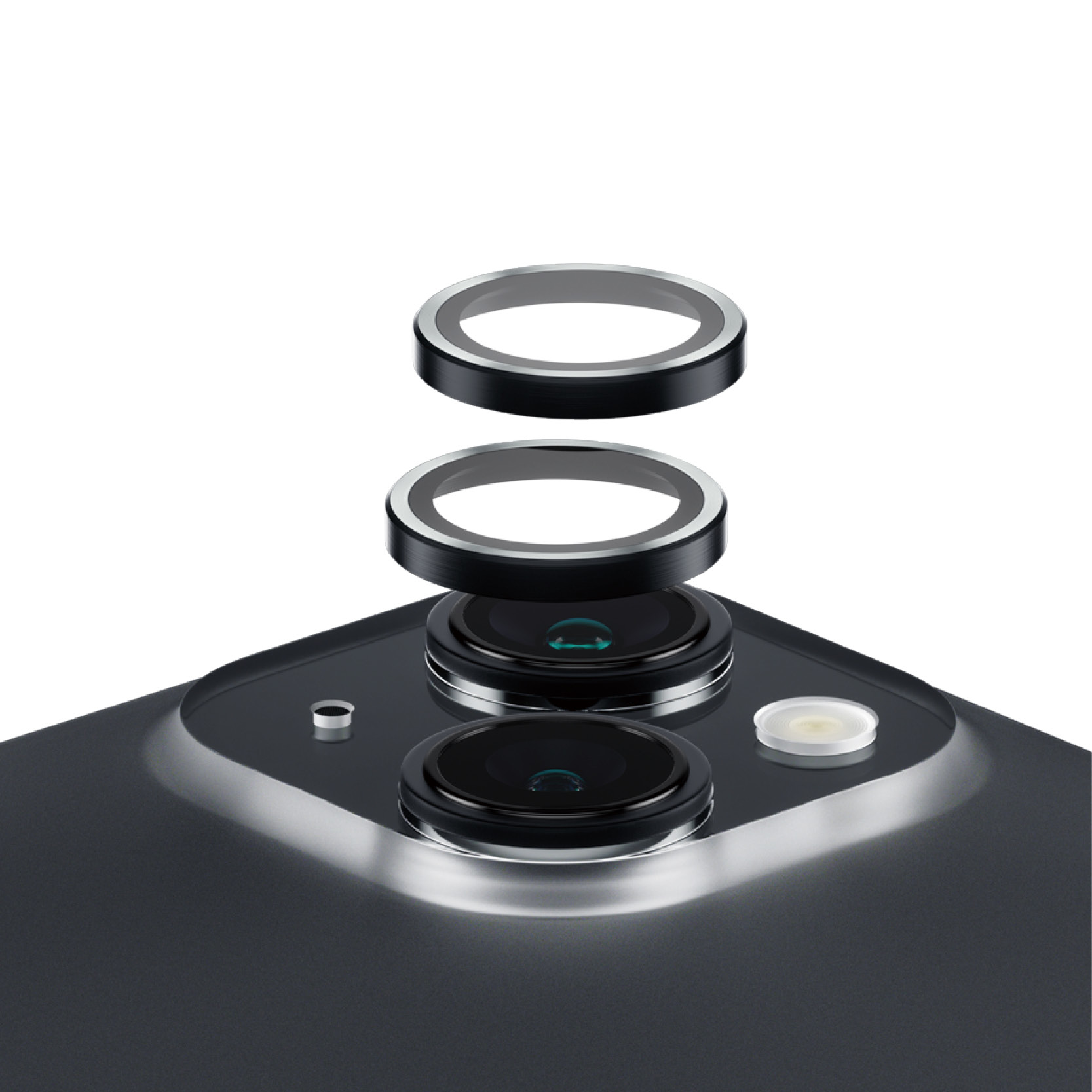 Image of PanzerGlass ® Hoops Camera Lens Protector iPhone 15 | 15 Plus...