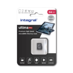 Integral 64GB MICRO SD CARD MICROSDXC UHS-1 U3 CL10 V30 A1 UP TO 100MBS READ 70MBS WRITE