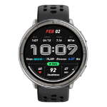 Amazfit Active 2 3,35 cm (1.32") AMOLED 44 mm Digitaal 466 x 466 Pixels Touchscreen Zilver GPS
