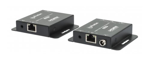 Image of Manhattan 4K HDMI over Ethernet Extender Kit, Extends 4K@30Hz...