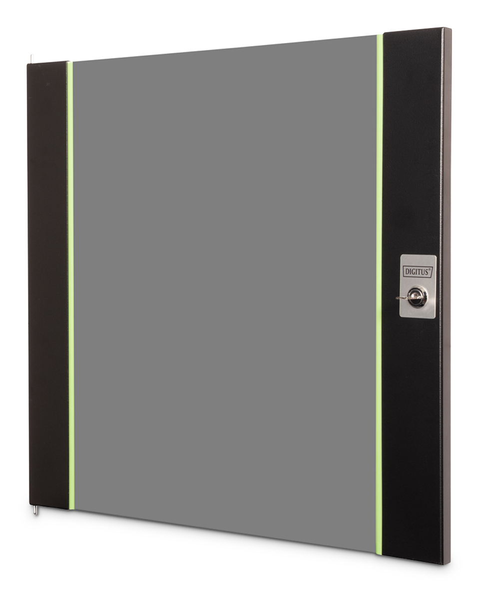 Digitus Glass front door for 19" 12U wall-mounted enclosure Unique series