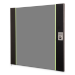Digitus Glass front door for 19" 12U wall-mounted enclosure Unique series