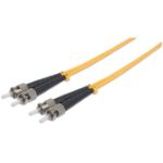 Intellinet 751292 InfiniBand/fibre optic cable 393.7" (10 m) ST Yellow