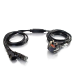 C2G 3m UK Power Cord Splitter (BS 1363 to 2x IEC320 C13)