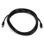 Monoprice Cat5e, UTP, 3.048 m networking cable Black 120" (3.05 m) U/UTP (UTP)