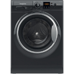 Hotpoint NSWM 864C BS UK N washing machine Front-load 8 kg 1600 RPM Black