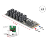 DeLOCK 64241 interface cards/adapter Internal SATA