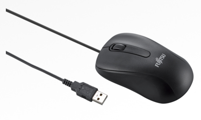 Image of Fujitsu M520 mouse Ambidextrous USB Type-A Optical 1000 DPI