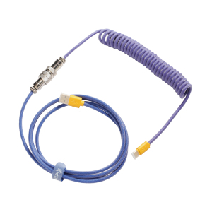Image of Ducky Premicord Blue, Violet 1.8 m USB Type-A, USB Type-C