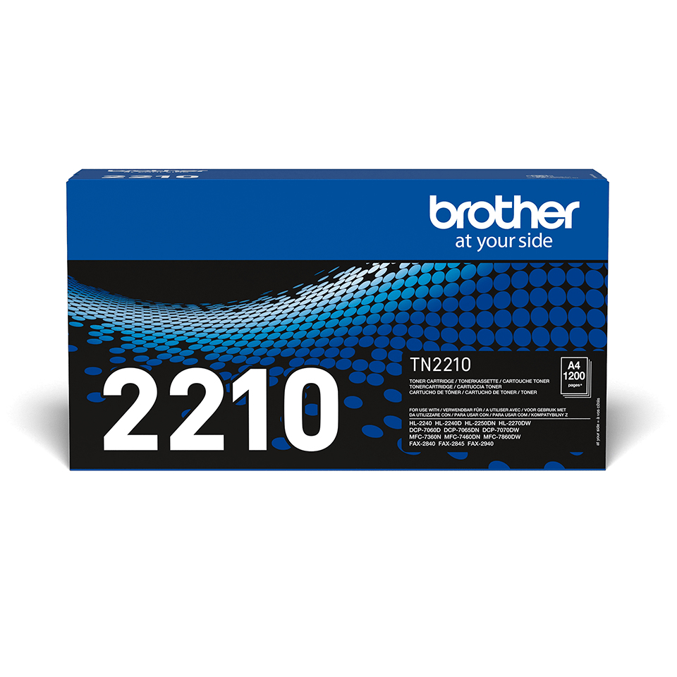 Image of Brother TN-2210 Toner-kit, 1.2K pages ISO/IEC 19752 for Brother...