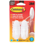 COMMAND 3M COMMAND ADH MED HOOK 17081 PK2