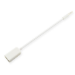 Microconnect AUDUSBFW audio cable 0.2 m 3.5mm USB Type-A White