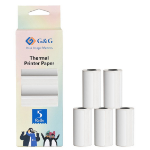 G&G GP-50*30*90PT-0Φ13-5P White Self-adhesive printer label