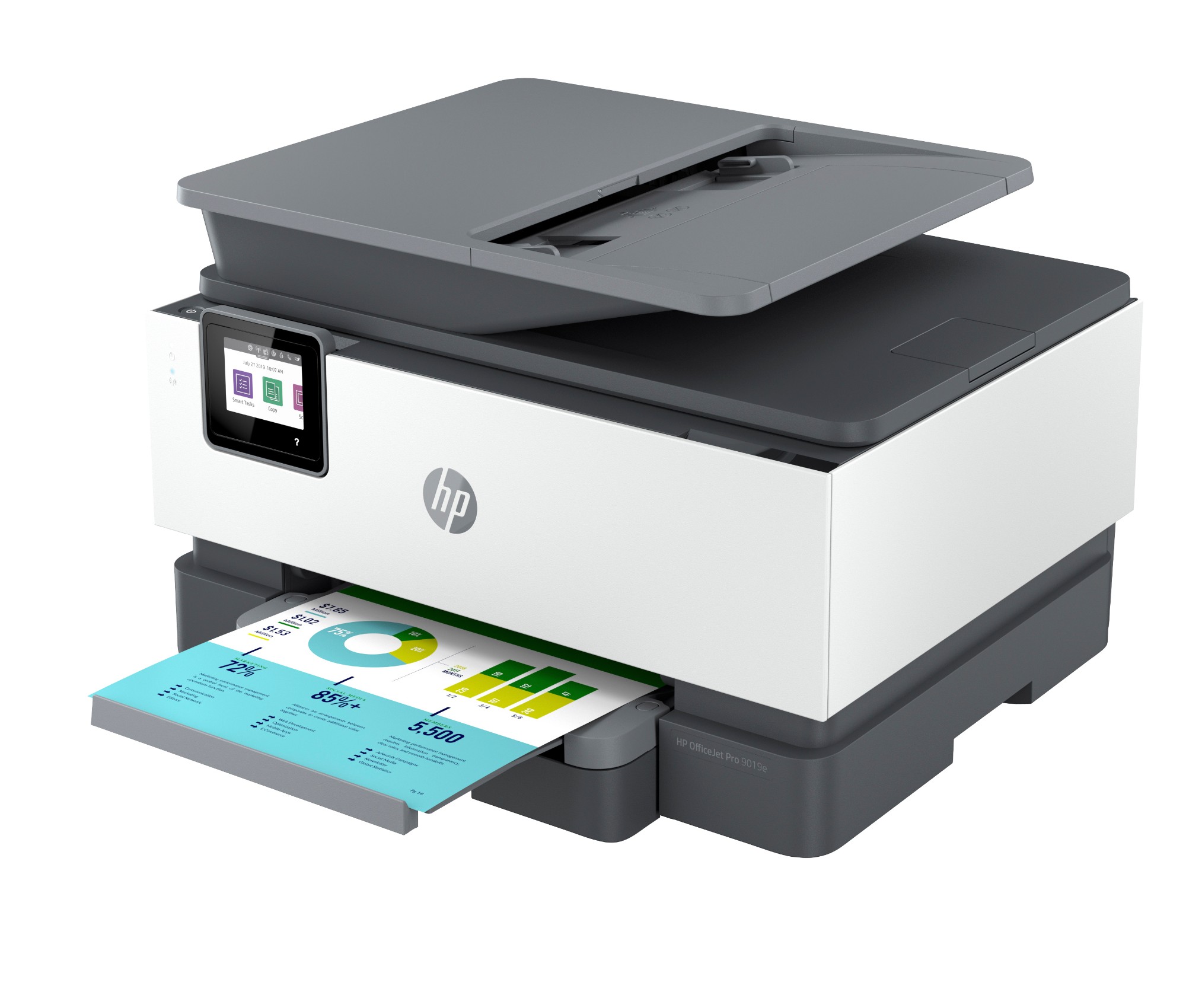 HP OfficeJet Pro 9019e Wireless All-in-One Color Printer. Instant Ink;