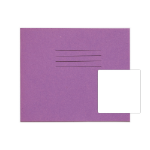 Rhino 138 x 165 Exercise Book 24 Page Purple B (Pack of 100)