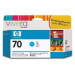 HP HP No 70 Ink Cart/Cyan with Viver