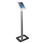 Brateck Anti-theft Tablet Kiosk Floor Stand with Aluminum Base Fit Screen Size  9.7'-10.1' (LS)