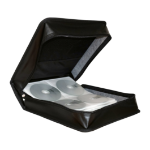 MediaRange BOX94 optical disc case Wallet case 300 discs Black