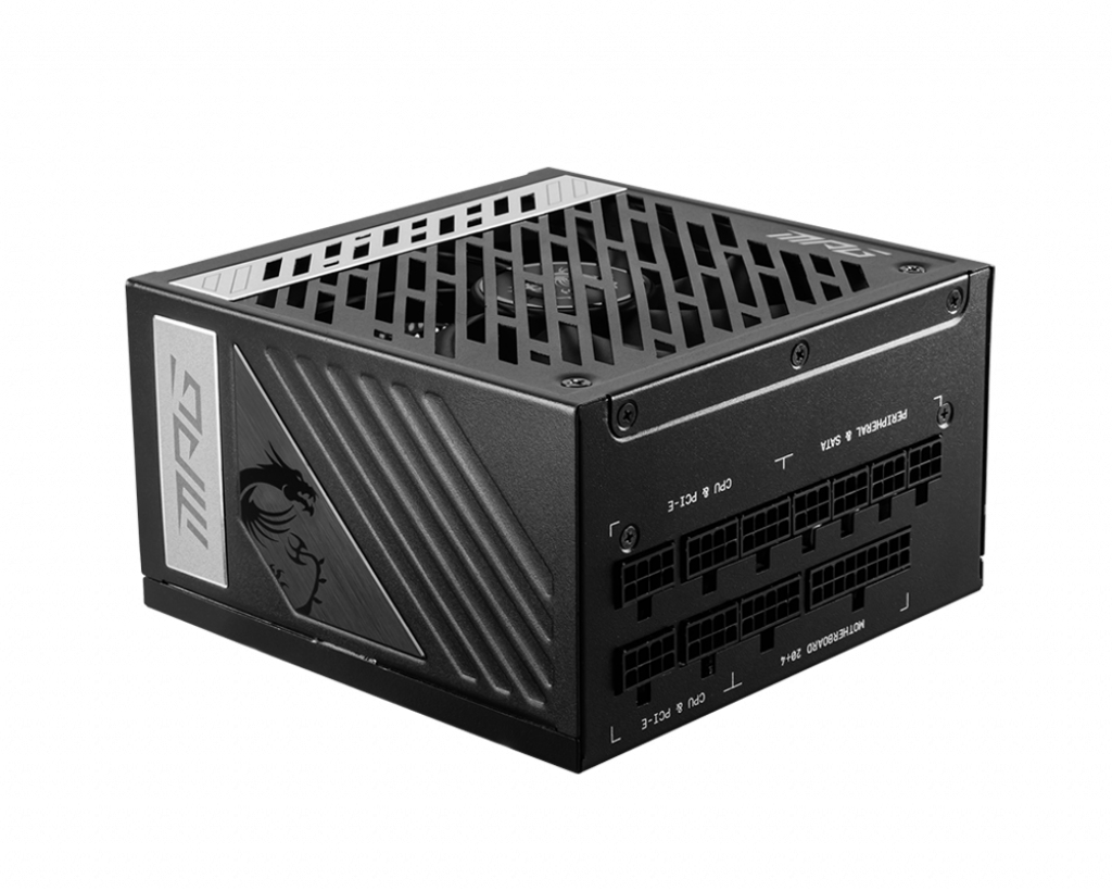 MSI MPG A1000G UK PSU '1000W. 80 Plus Gold certified. Fully Modul