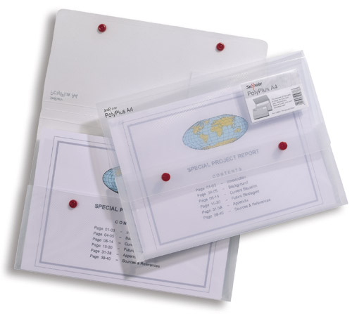 Image of Snopake PolyPlus - Electra Assorted A4 Polypropylene (PP)