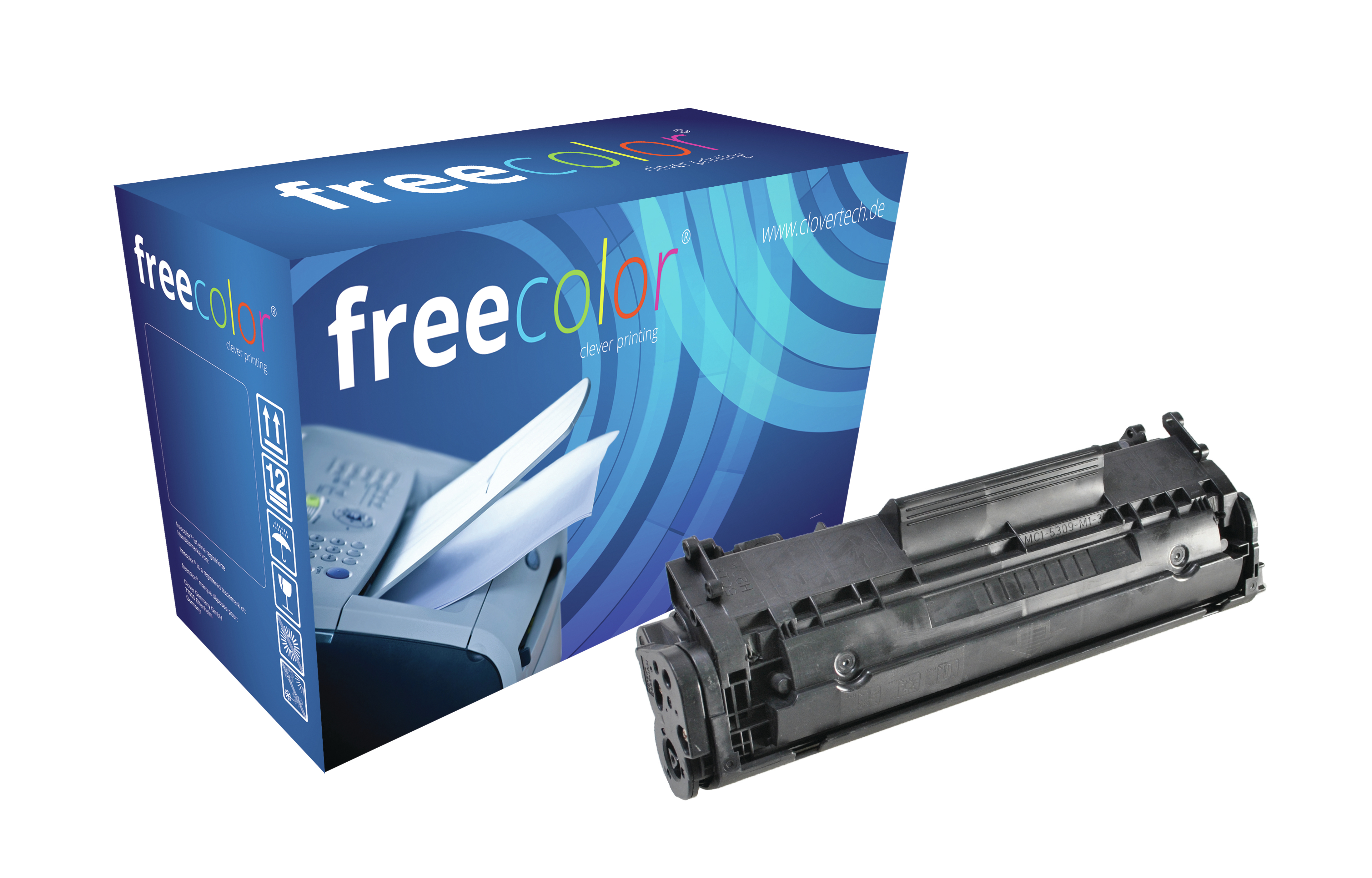 Image of Freecolor 12A-FRC toner cartridge 1 pc(s) Black