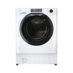 Haier HWDQ90B416FWB washer dryer Built-in Front-load White D