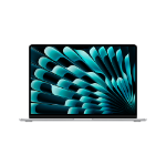 Apple MacBook Air Apple M M4 Laptop 38.9 cm (15.3") 16 GB 512 GB SSD Wi-Fi 6E (802.11ax) macOS Sequoia Silver