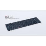 Standivarius 2.4 GHz Wireless Rechargeable Keyboard with Number pad - Black