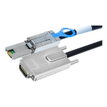 Atto CABL-8470-EX1 Serial Attached SCSI (SAS) cable 1 m 6 Gbit/s Black, Silver